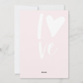 ハートと顔の瓶とグリーティングカード♥ シーズンカード (裏面)