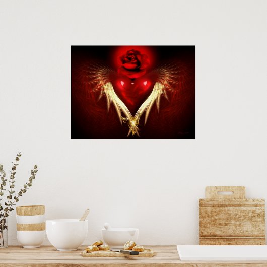 ハートと魂 ポスター (キッチン)