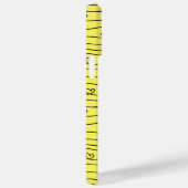 ハートと黄色で行うストライプこと Case-Mate iPhoneケース (裏面 / 右)