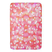 ハートと《写真》ぼけ味 バスマット (正面縦)