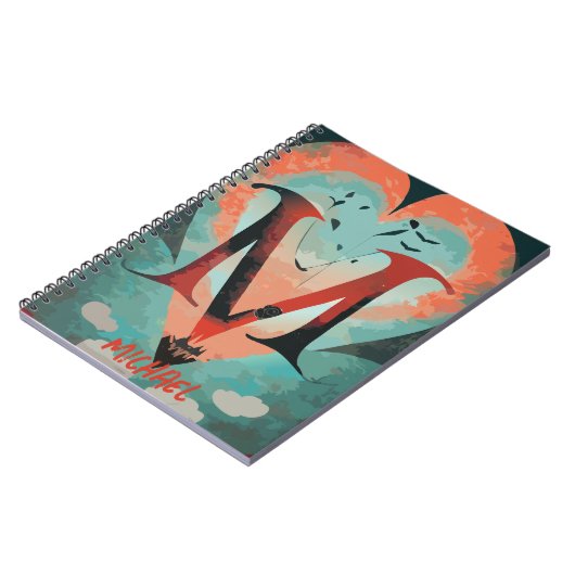 ハートとM ノートブック (左側)