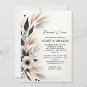 ハートなしファンシーJust Loveおもしろいリハーサルディナー 招待状 (正面)