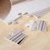 ハートになされる本のページは形づきます ジグソーパズル (側面)