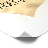 ハートにやる気を起こさせる引用文を選ぶ ポスター (角)