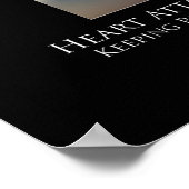 ハートによるBunポスターの攻撃やる気を起こさせる ポスター (角)