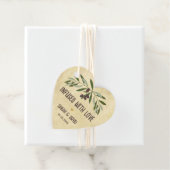 ハートにラブオリーブ油素朴結婚 フェイバータグ (インサイチュ)