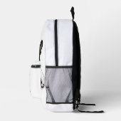 ハートに縛られる プリントバックパック (右)