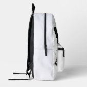 ハートに縛られる プリントバックパック (左)