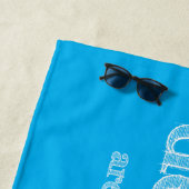 ハートに近い ビーチタオル (インサイチュ)