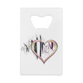 ハートに クレジットカード栓抜き (裏面)