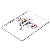 ハートに ノートブック (左側)