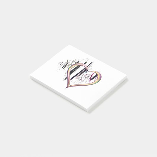 ハートに ポストイット (アングル)