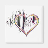 ハートに マグネット (正面)