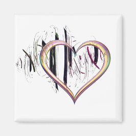 ハートに マグネット