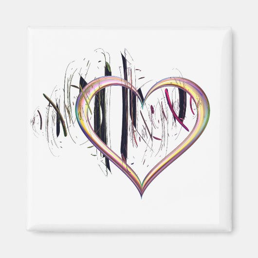 ハートに マグネット (正面)