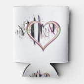 ハートに 缶クーラー (正面)