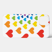 ハートのまわりにハート Case-Mate iPhoneケース (裏面 (横))