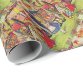 ハートのアリスそして女王 ラッピングペーパー (ロールコーナー)