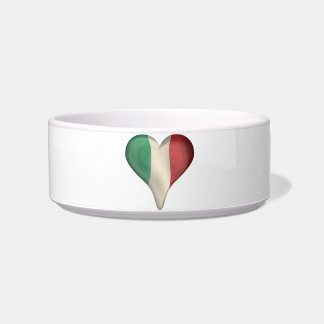 ハートのイタリアンな旗 ボウル