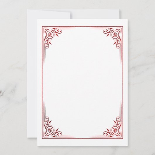 ハートのエースゲーム遊ナイトのカード 招待状 (裏面)