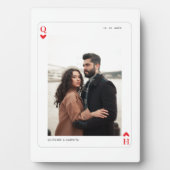 ハートのエース | カップル フォト プレート フォトプラーク (正面)