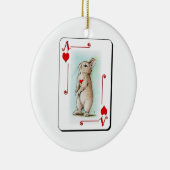 ハートのエース セラミックオーナメント (右)
