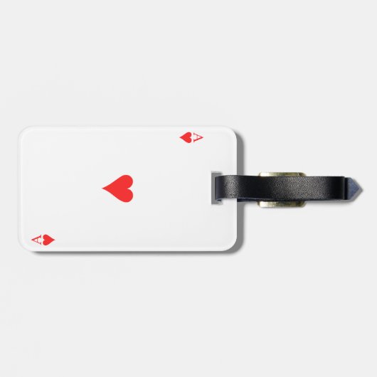 ハートのエース ラゲッジタグ (裏面横)