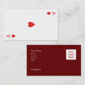 ハートのエース 名刺 (正面/裏面)