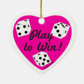 ハートのオーナメントに勝つ演劇 セラミックオーナメント (裏面)