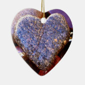 ハートのオーナメント セラミックオーナメント (右)