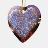 ハートのオーナメント セラミックオーナメント (左)