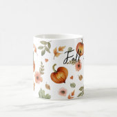 ハートのカボチャの恋 コーヒーマグカップ (中央)