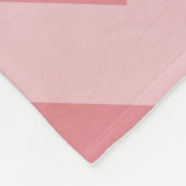 ハートのカリフォルニア（カスタマイズ可能） フリースブランケット (角)