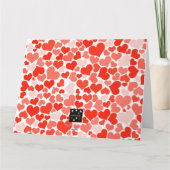 ハートのカード カード (裏面)