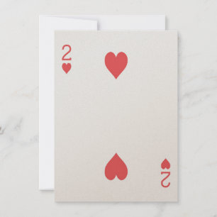 ハートのカー遊ドLas Vegasの金ゴールド2 結婚 招待状