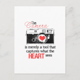 ハートのキャプチャ ポストカード