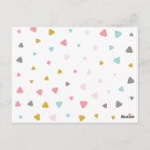 ハートのキャンディありがとう ポストカード (裏面)