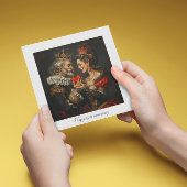 ハートのキング与えハートからクイーン、カスタマイズ可能 シーズンカード