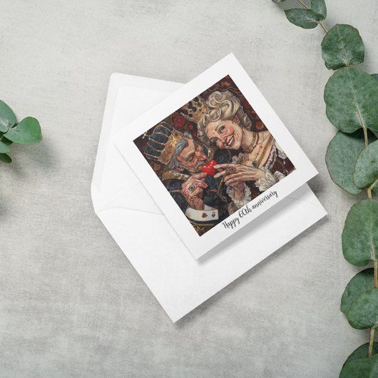 ハートのキング与えハートからクイーン、カスタマイズ可能 シーズンカード