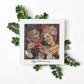 ハートのキング与えハートからクイーン、カスタマイズ可能 シーズンカード