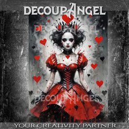 ハートのクイーン#2 – デコページ –  薄葉紙