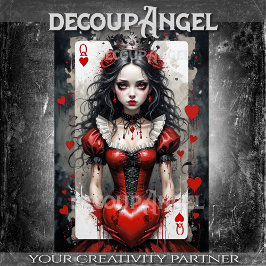 ハートのクイーン#3 – デコページ –  薄葉紙