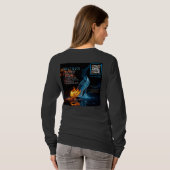 ハートのゲーム長袖Tシャツ Tシャツ (裏面フル)