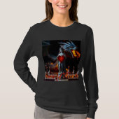 ハートのゲーム長袖Tシャツ Tシャツ (正面)