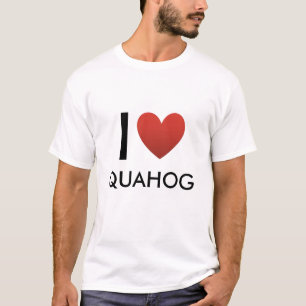 ハートのコピー、IのQUAHOG Tシャツ