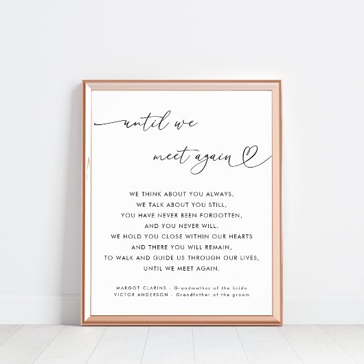 ハートのサインが再び現れるま結婚での脚本 ポスター