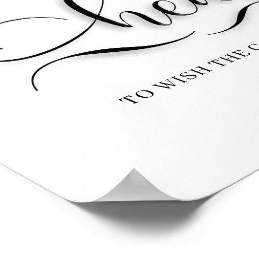 ハートのサイン結婚を下さい ポスター (角)