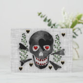 ハートのスカル 招待状 (スタンド正面)