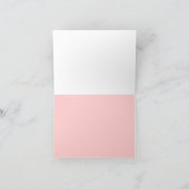 ハートのスマイルの孫Notecard シーズンカード (内部)