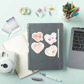 ハートのセット シール (iPadカバー)